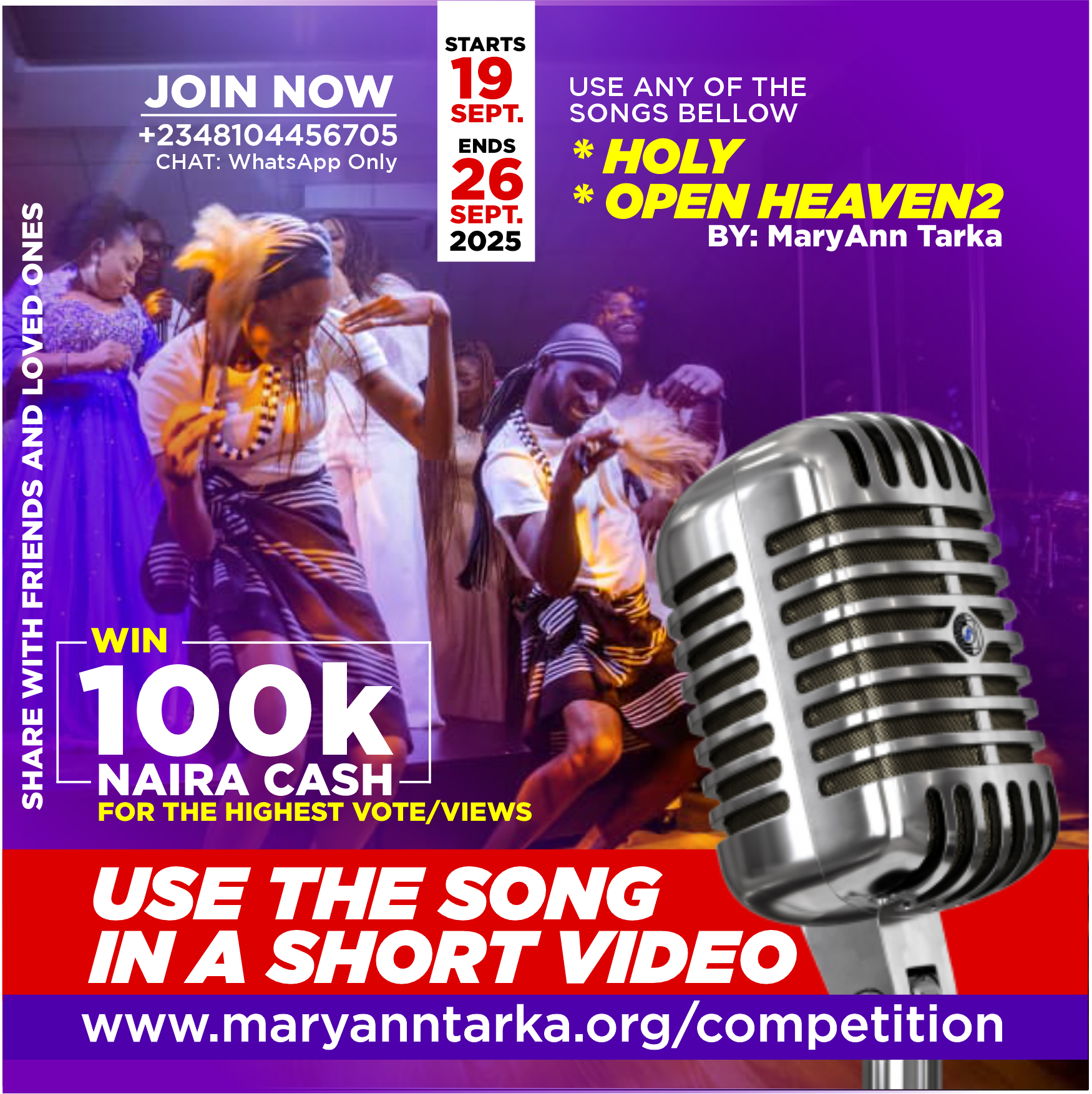 COMPETITION OPEN HEAVEN
